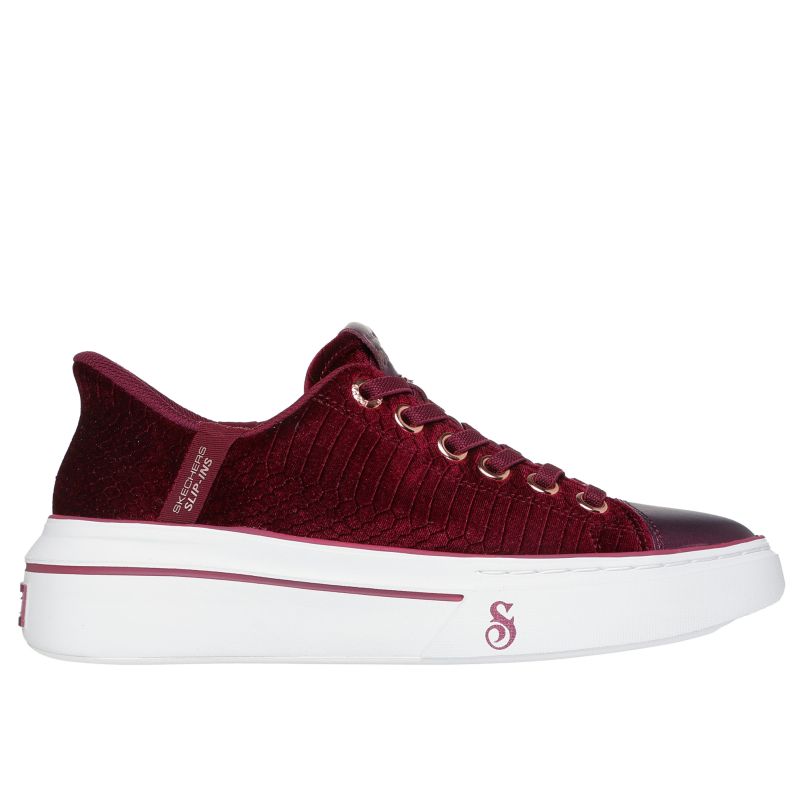 SKECHERS Patike snoop one velvet snoop W - 186037-BURG#37