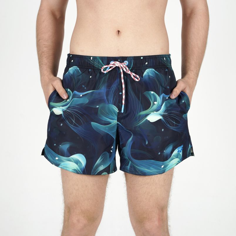 ARENA Šorc men's arena water prints beach short ao M - 007159-630