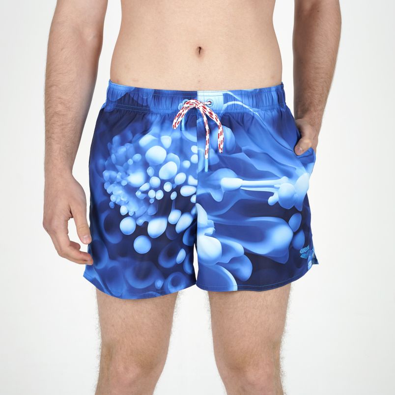 ARENA Šorc men's arena water prints beach short ao M - 007159-720