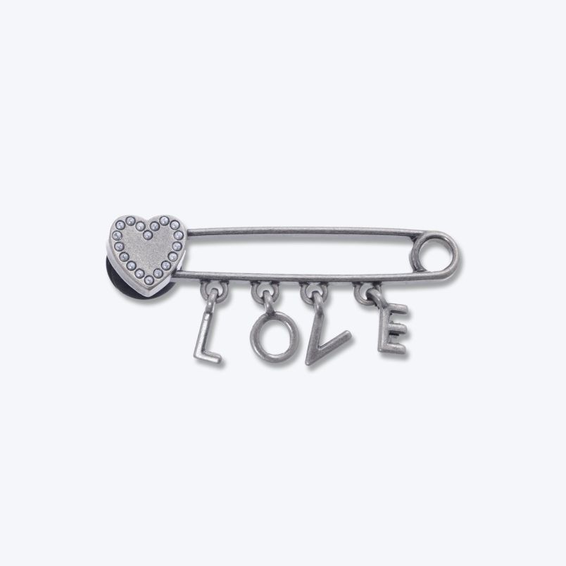 CROCS Bedž love safety pin U - 10013764