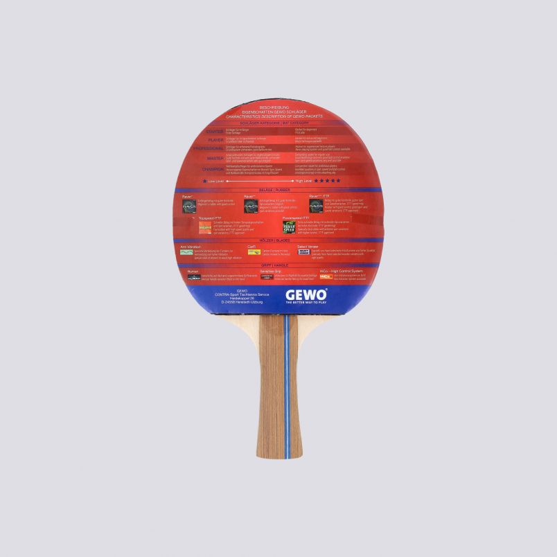 GEWO Reket za stoni tenis karas feeling U - 10016