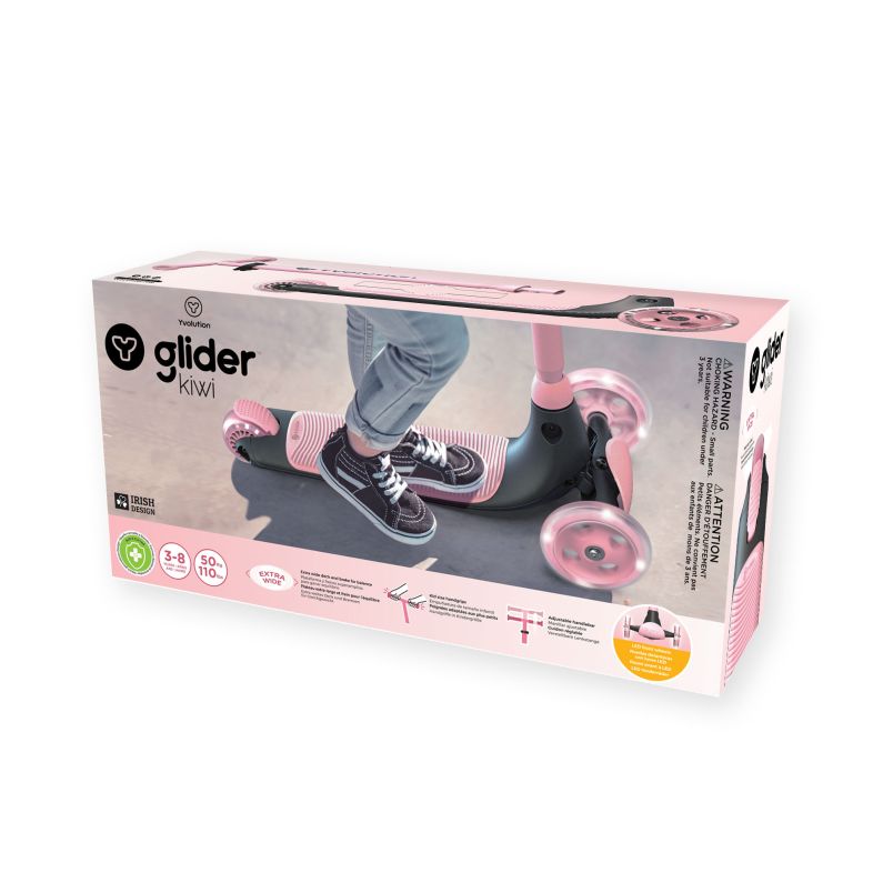 YVOLUTION Trotinet yglider kiwi rozi GT - 101260