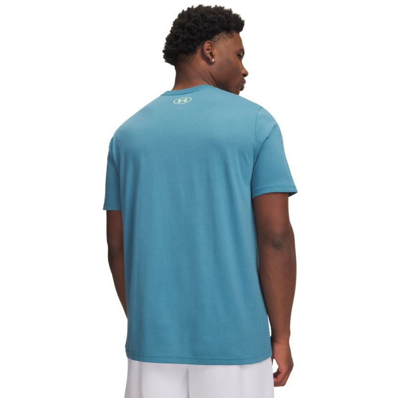 UNDER ARMOUR Majica kratak rukav team issue wordmark ss M - 1329582-466#L