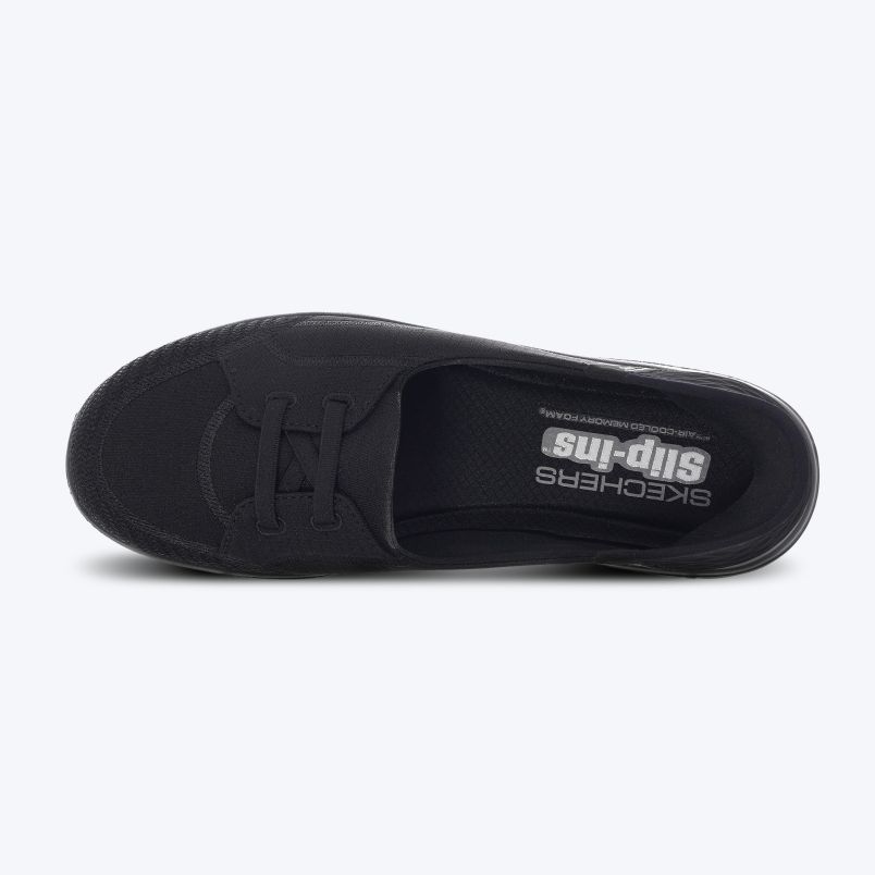 SKECHERS Patike slip-ins on-the-go flex top notch W - 136543-BBK