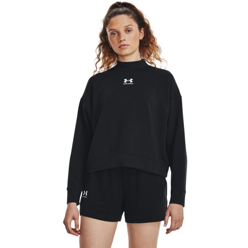 UNDER ARMOUR Duks ua rival terry mock crew W - 1379496-001#XS