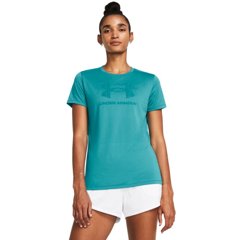 UNDER ARMOUR Majica kratak rukav ua tech bl hd ss W - 1383091-464