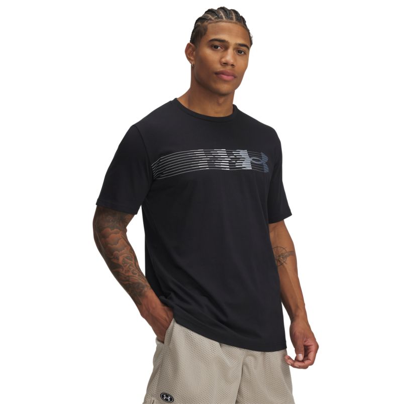 UNDER ARMOUR Majica kratak rukav ua m lc fly in logo ss M - 1390206-001