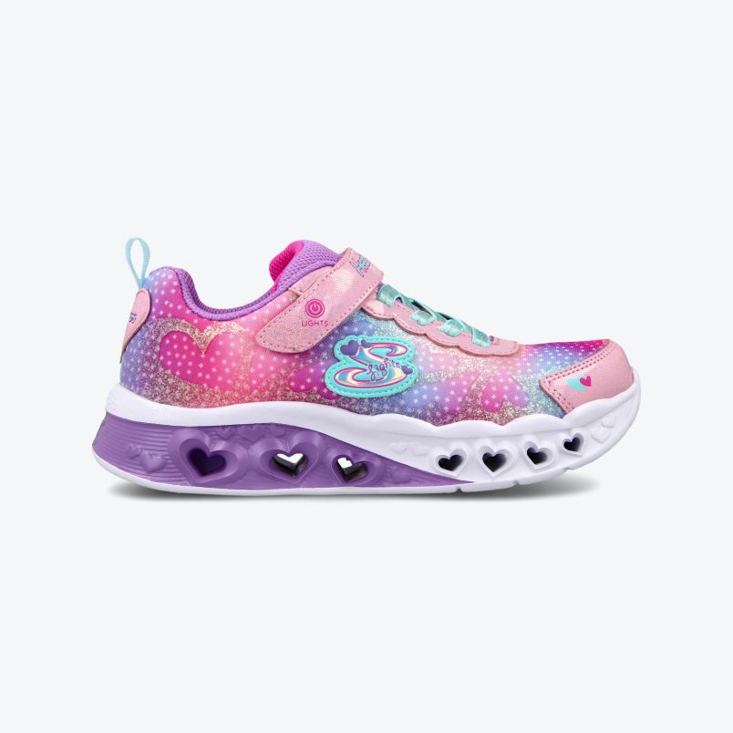 SKECHERS Patike heart lights rainbow lux GP - 302315L-PKMT