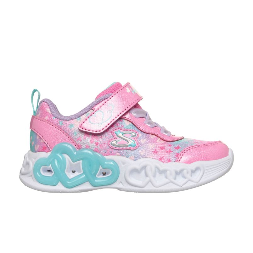 SKECHERS Patike infinite heart lights GT - 303261N-PKMT#21