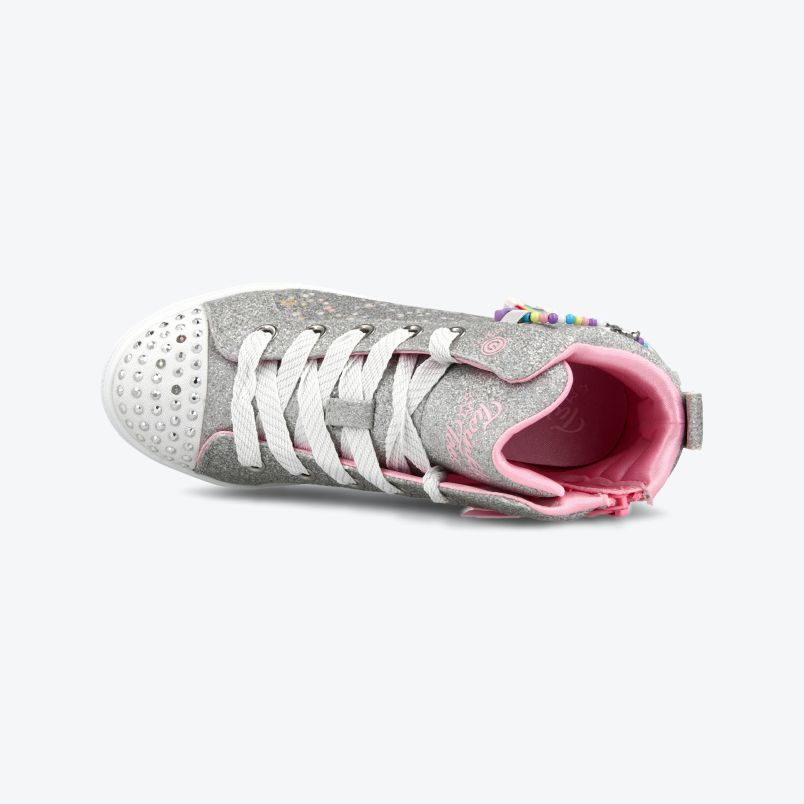 SKECHERS Patike twinkle sparks - charm bestie GP - 314816L-SIL