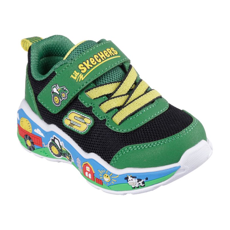 SKECHERS Patike play scene barn-squad buddies BT - 407065N-GNBK#23