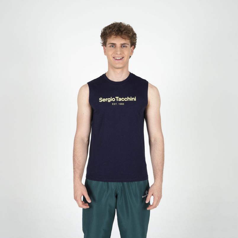 SERGIO TACCHINI Majica bez rukava goblin 025 co t-shirt sl M - 41073-6019