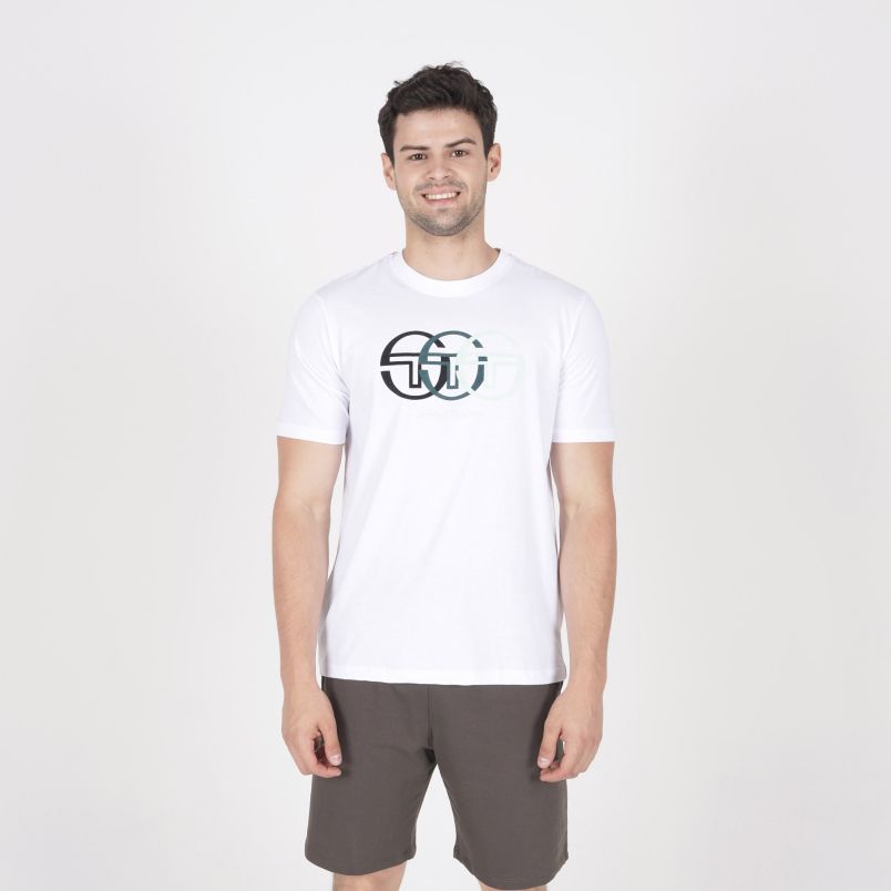 SERGIO TACCHINI Majica kratak rukav triade 025 co t-shirt  M - 41091-1007