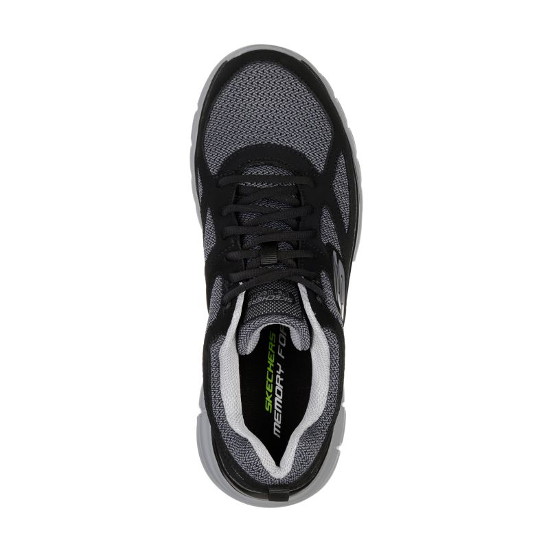 SKECHERS Patike burns M - 52635-BKGY#41