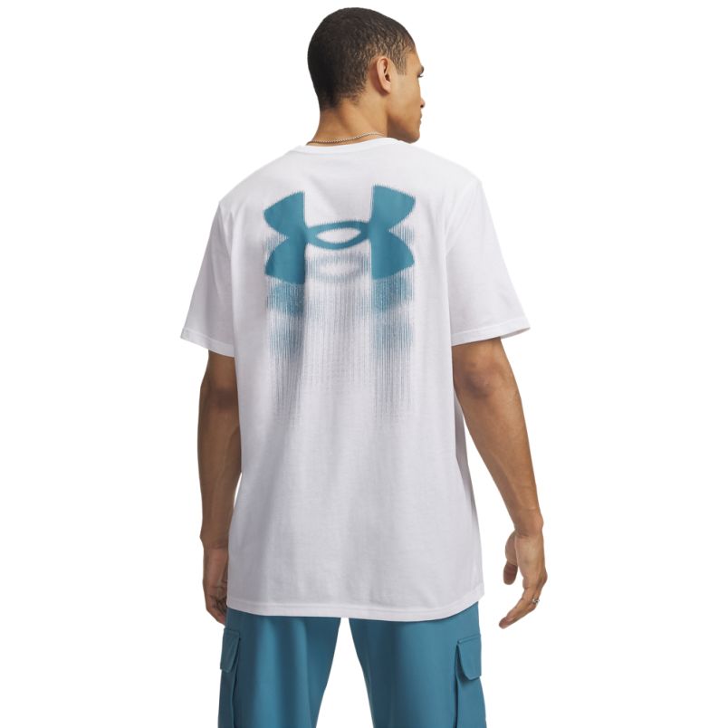 UNDER ARMOUR Majica kratak rukav m blur logo ss M - 6009245-100#L