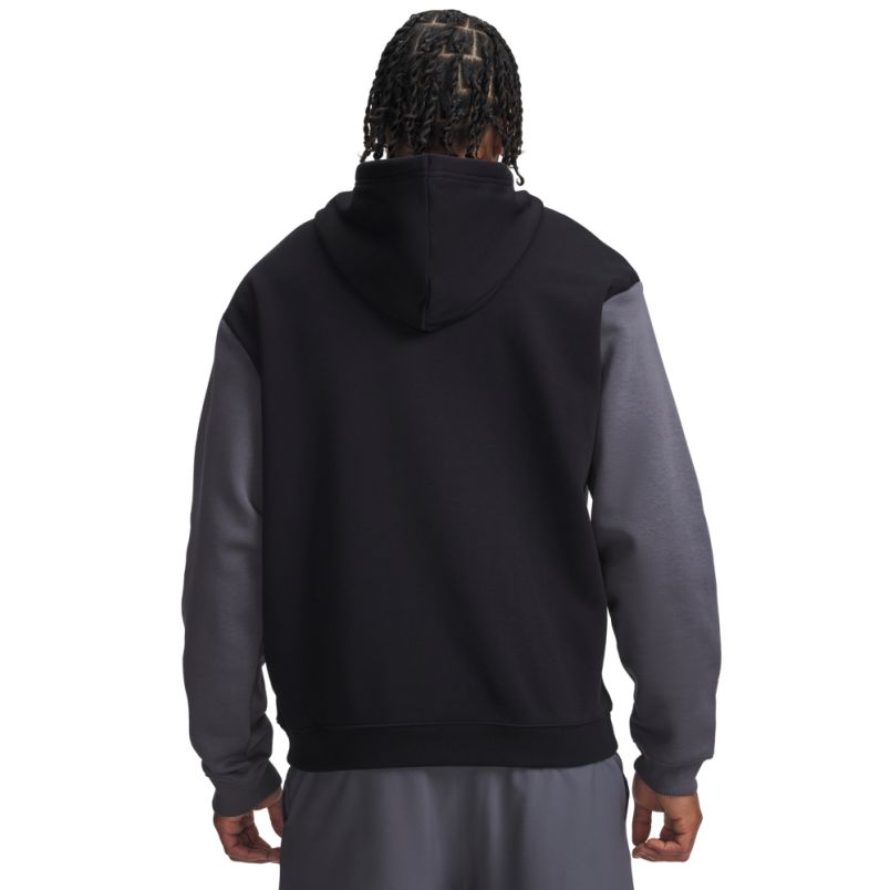 UNDER ARMOUR Duks sa kapuljačom rival fleece striped hoodie M - 6014762-008#L
