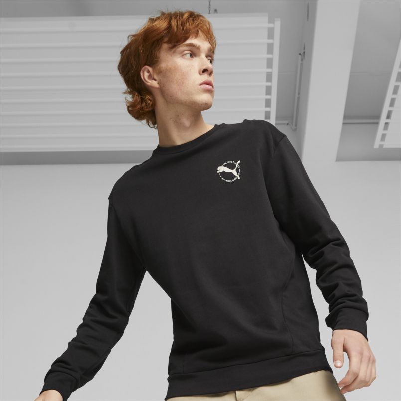 PUMA Majica dug rukav better sportswear crew tr M - 676063-01