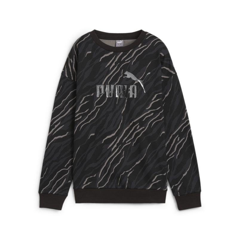 PUMA Duks ess+ animal aop crew fl W - 681491-01