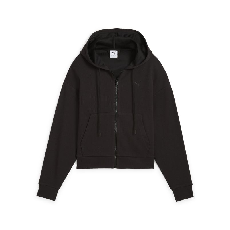 PUMA Duks sa kapuljačom her comfort crop full-zip hoodie W - 685056-01#M