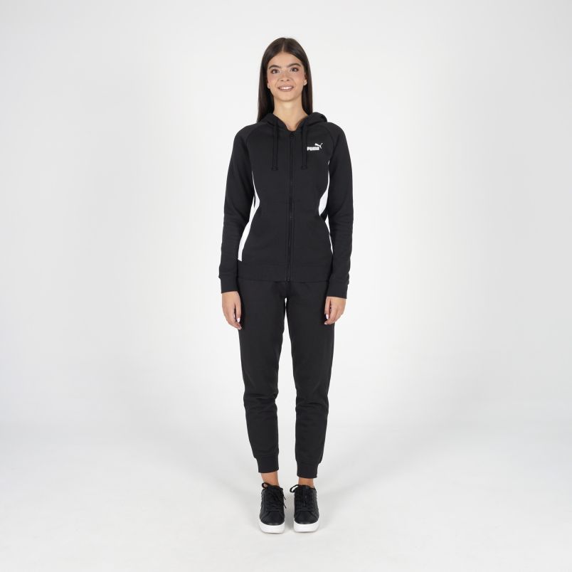 PUMA Trenerka full-zip hooded sweat suit FL W - 690738-01#XS