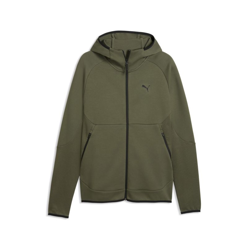 PUMA Duks sa kapuljačom pumatech slim elevated fz hd dk M - 693951-86#M