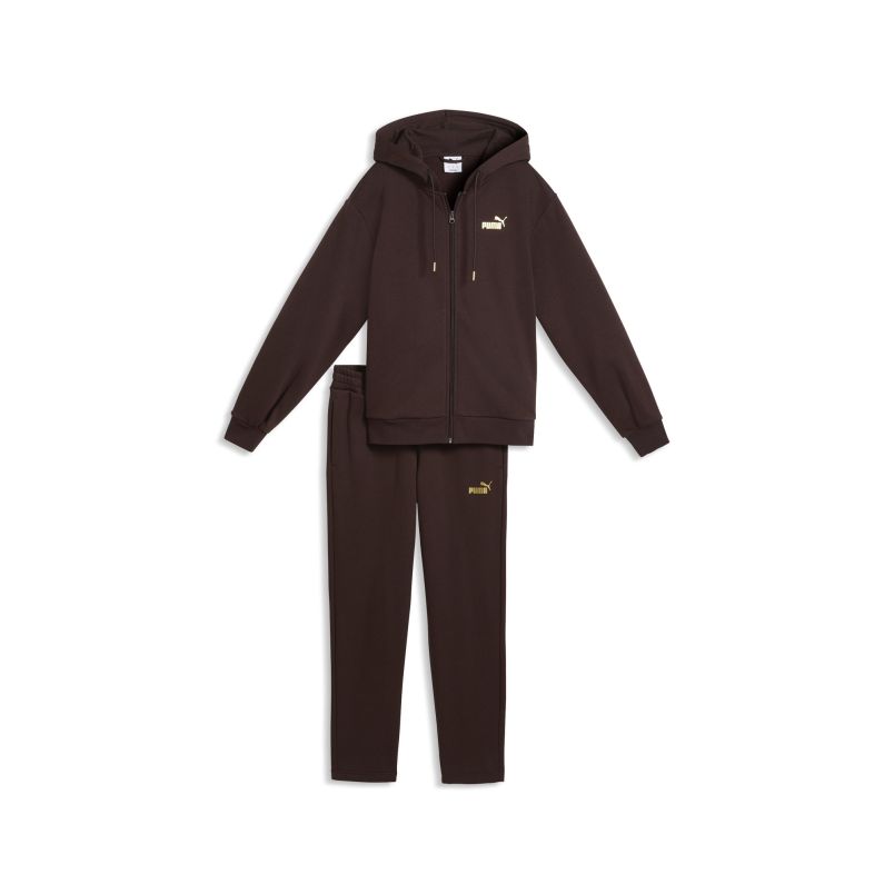 PUMA Trenerka  metallic hooded standard sweat suit fl op W - 693996-33#M