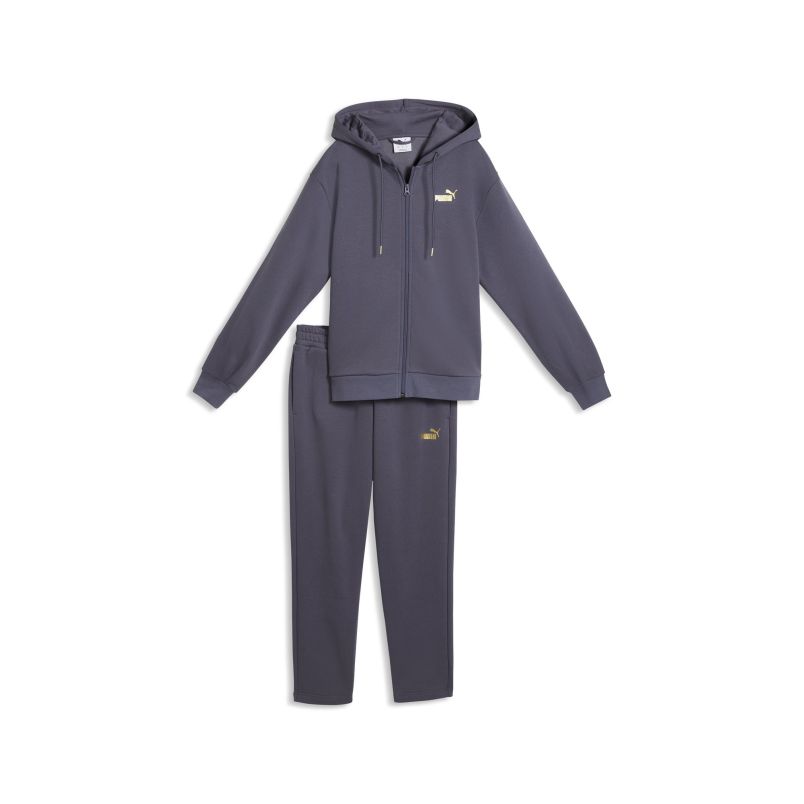 PUMA Trenerka  metallic hooded standard sweat suit fl op W - 693996-35#L