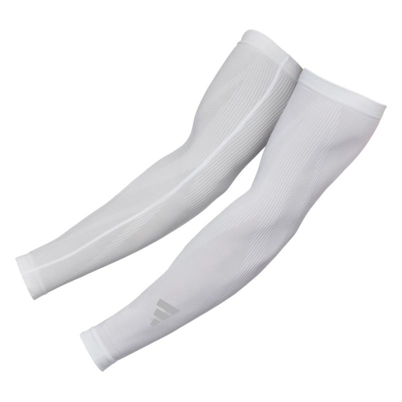 ADIDAS Steznik compression arm sleeves - white - S/M - ADSL-13023WH-NL