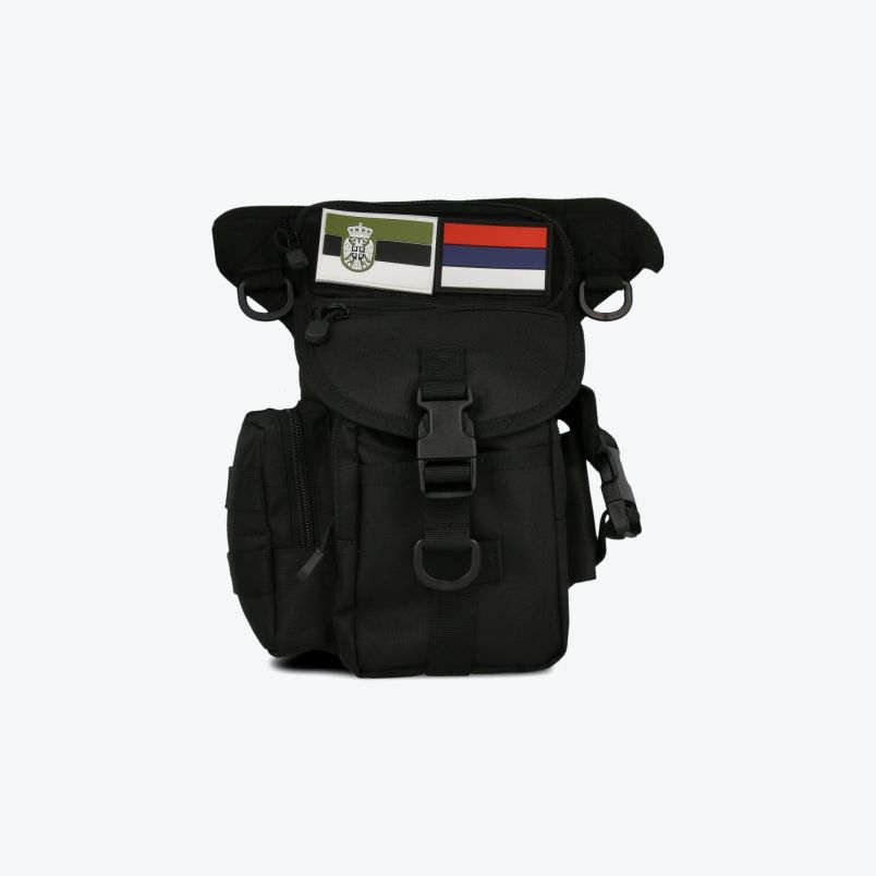 VIENTOR Torbica drop leg bag black U - BDS23002-1