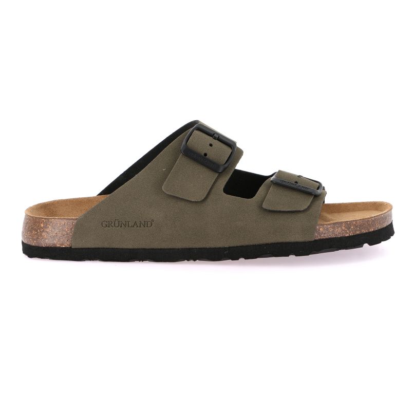 GRUNLAND Papuce bobo M - CB0812-OLIVA#41