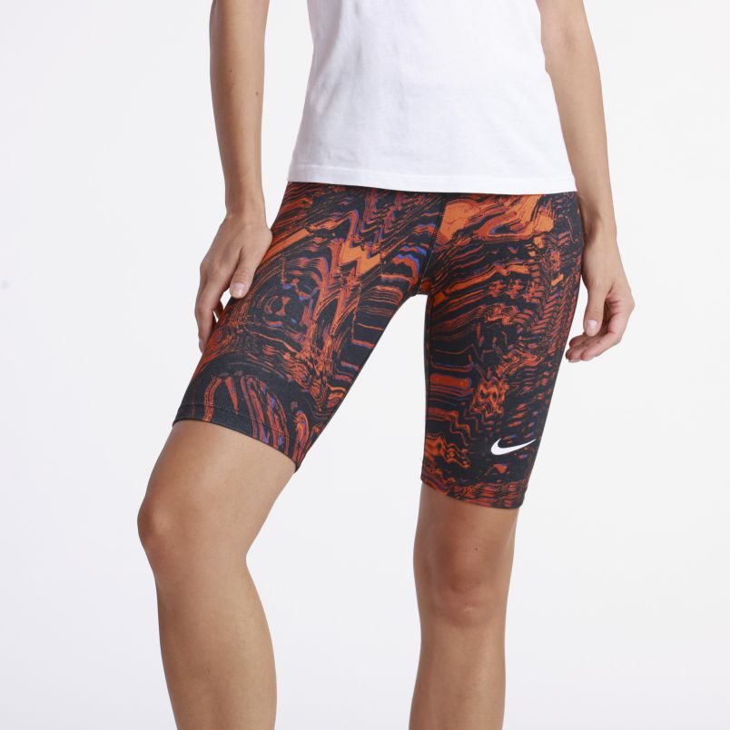 NIKE Biciklističke nsw essntl short aop prnt W - DM4738-010