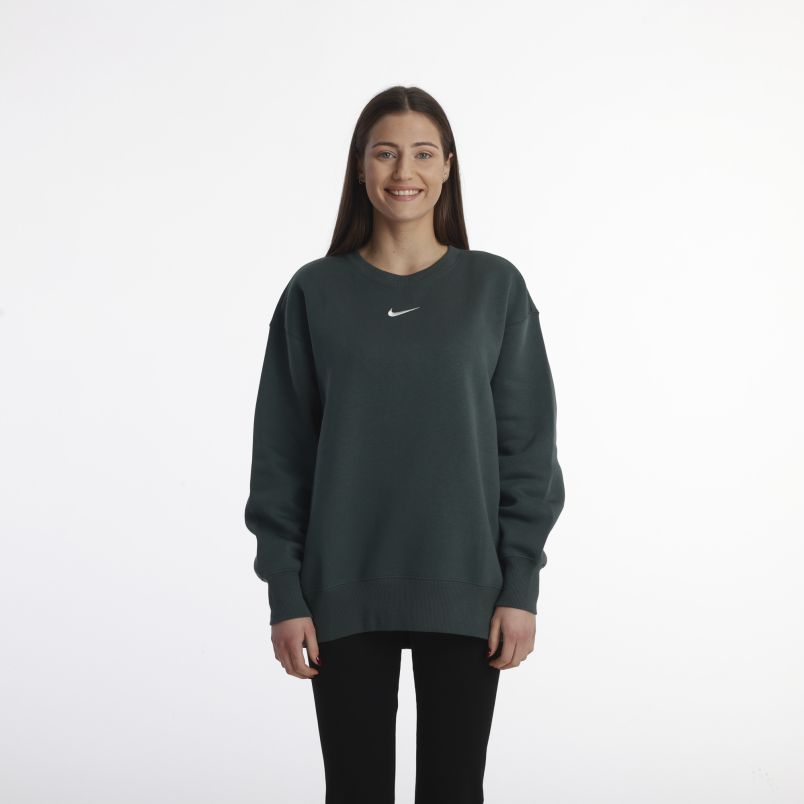 NIKE Duks nsw phnx flc os crew W - DQ5733-338