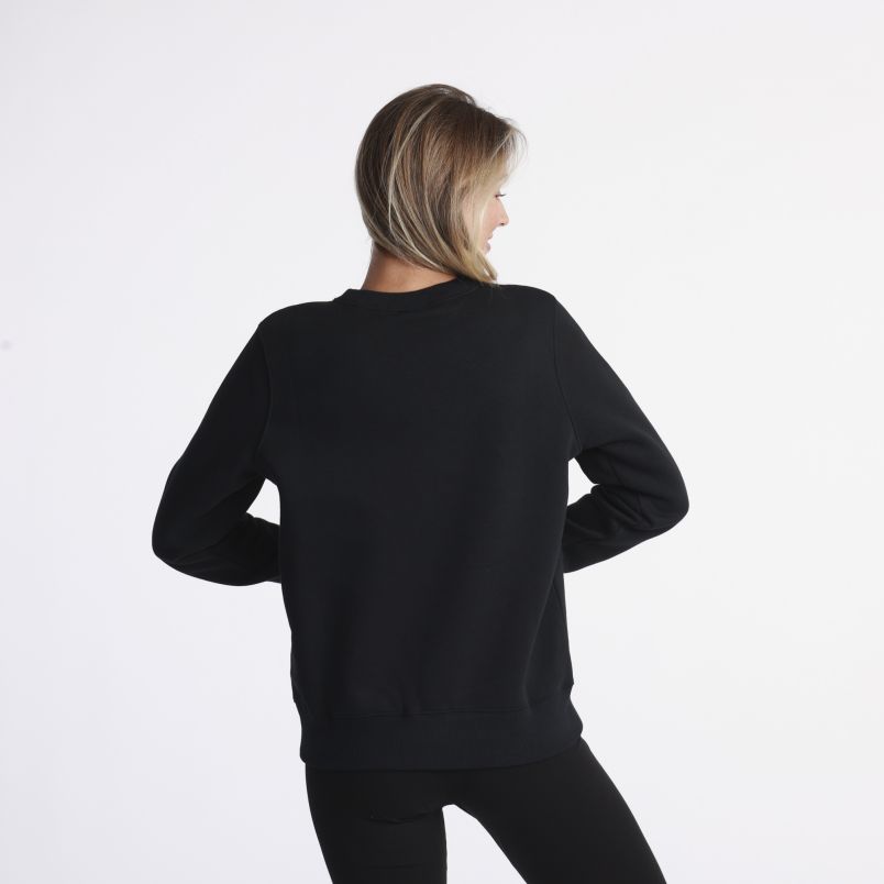 NIKE Duks w nsw phnx flc std crew W - DQ5751-010#XS