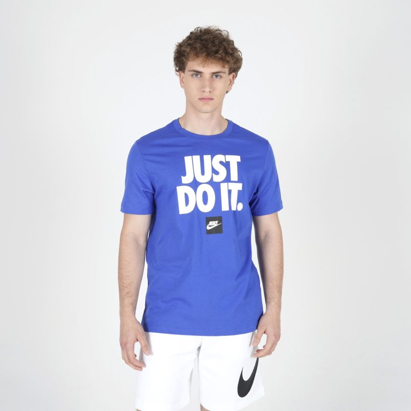 NIKE Majica kratak rukav nsw tee fran jdi verbiage M - DZ2989-480