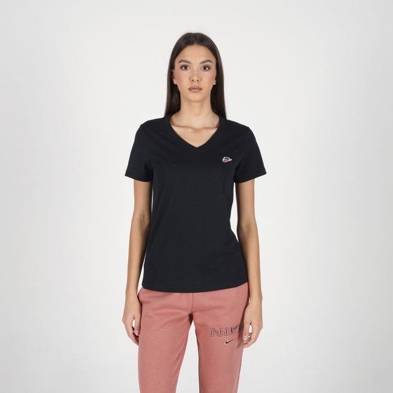 NIKE Majica kratak rukav nsw tee vneck lbr fs W - DZ4682-010#L