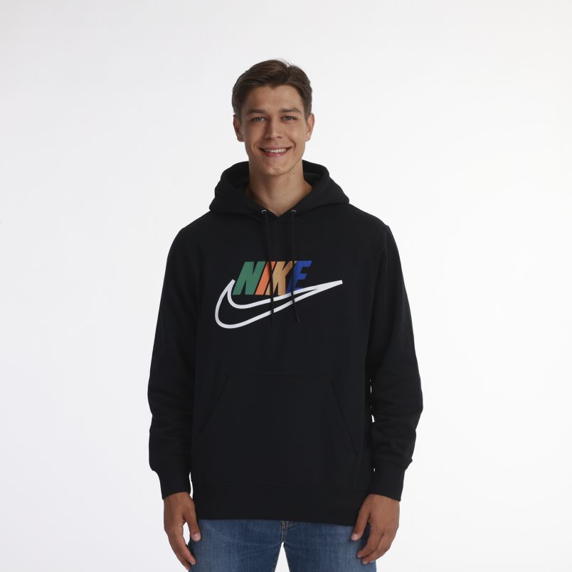 NIKE Duks sa kapuljačom m nk club bb hdy futura block M - FZ0772-010