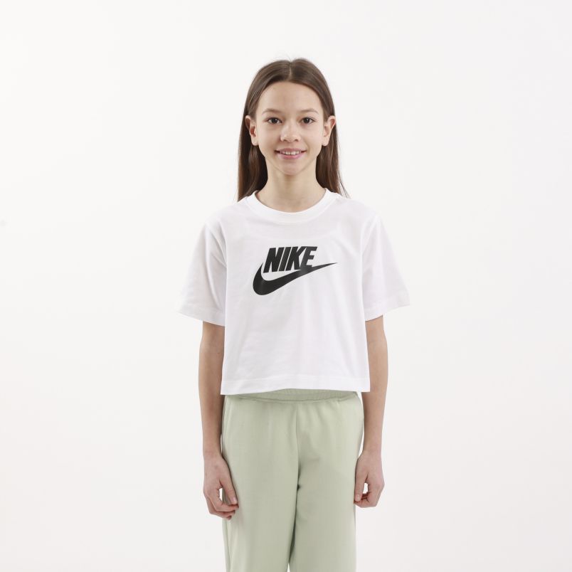 NIKE Majica kratak rukav nsw tee crop futura hbr GG - FZ5548-100