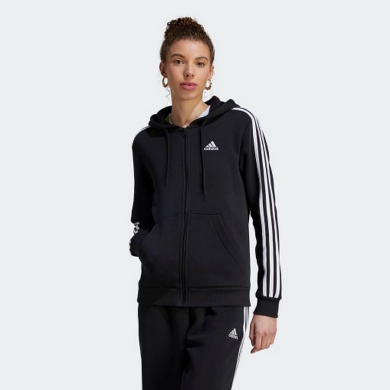 ADIDAS Duks sa kapuljačom 3s fz fl hd W - HZ5743