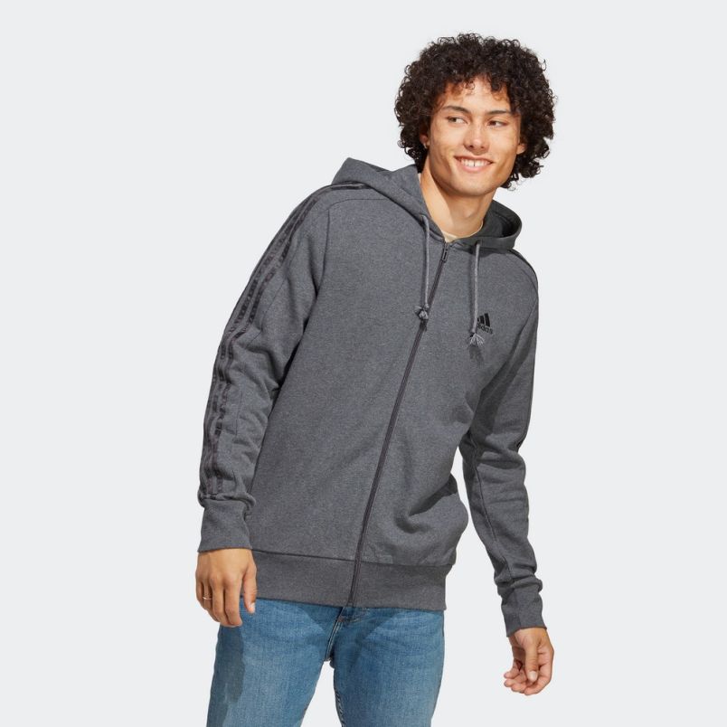 ADIDAS Duks M 3S FT FZ HD M - IC9837