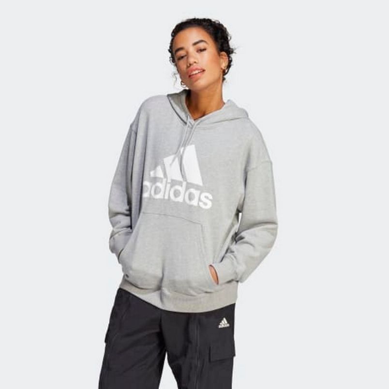 ADIDAS Duks sa kapuljačom essentials big logo oversized ft hd W - IC9865