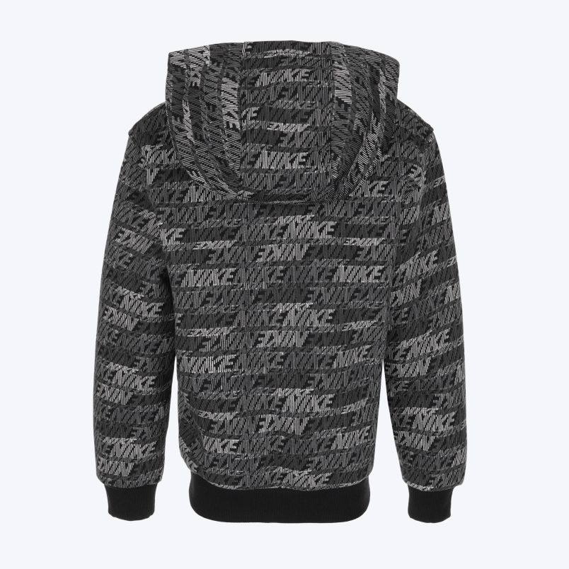 NIKE Duks sa kapuljačom nsw club flc po hdy aop BG - IM4938-010#XL