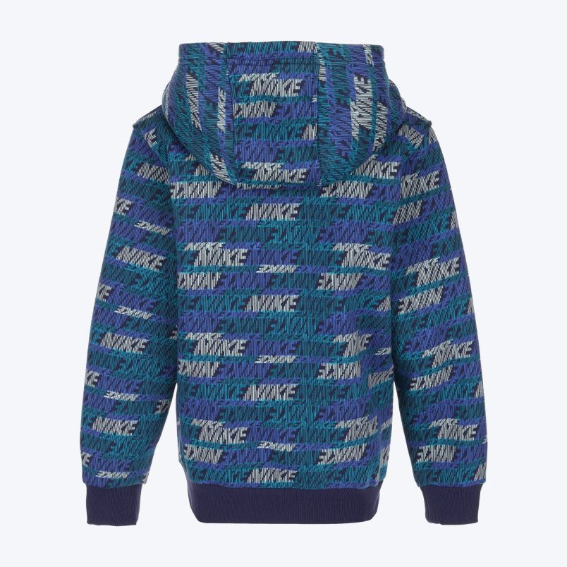 NIKE Duks sa kapuljačom nsw club flc po hdy aop BG - IM4938-372#XL