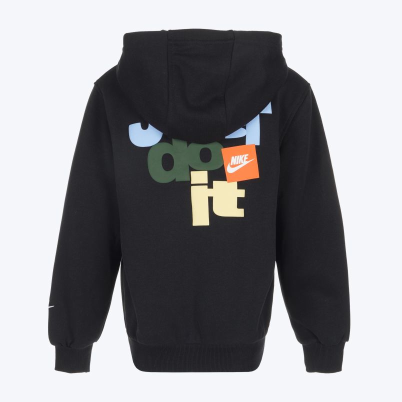 NIKE Duks sa kapuljačom nsw ls ft top club fam BG - IM4939-010#M