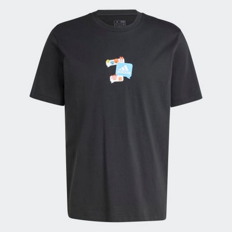ADIDAS Majica kratak rukav remoji graphic tee M - IW2644