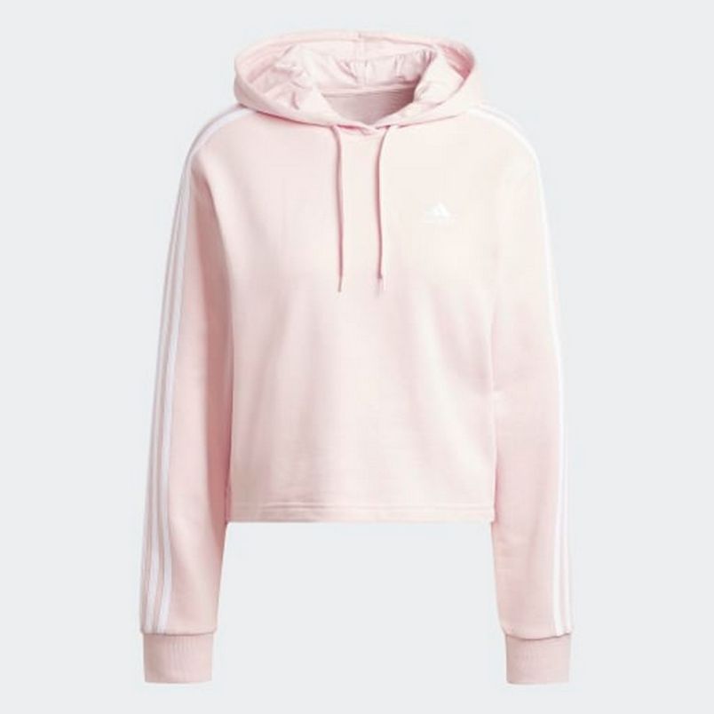 ADIDAS Duks sa kapuljačom women's crop hoodie essentials 3s W - IY4214