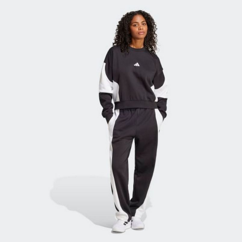 ADIDAS Trenerka w laziday ts black  W - JD2672