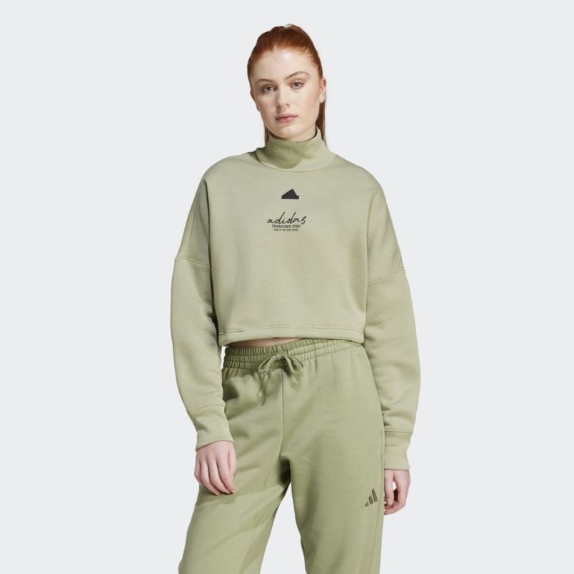 ADIDAS Duks w bluv q3 c swt W - JE3899#XS
