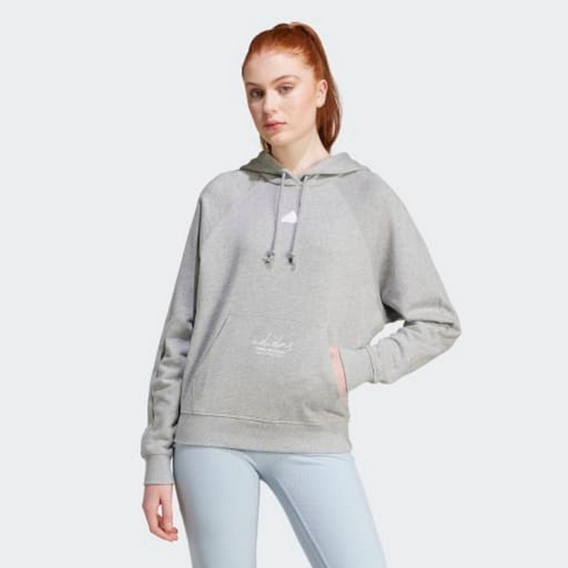 ADIDAS Duks sa kapuljačom w bluw q3 ft hd W - JI6518