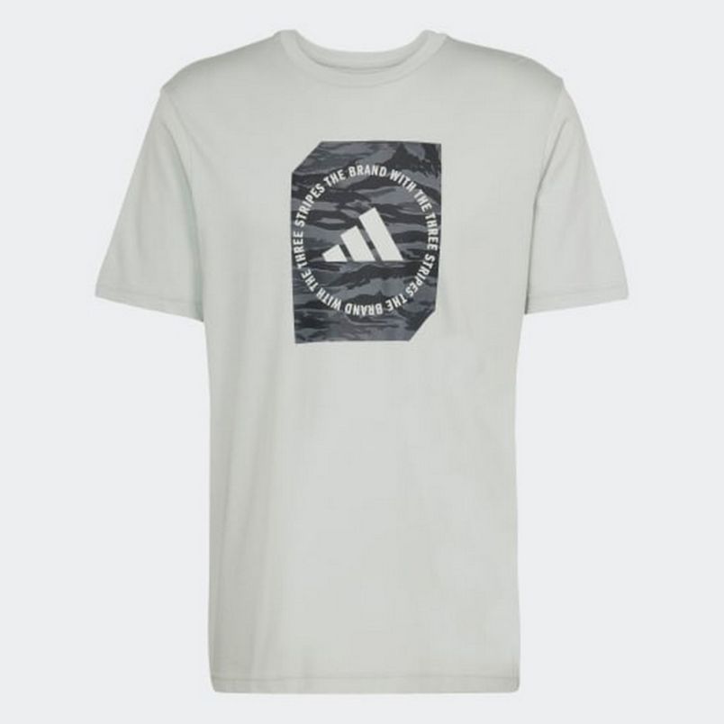 ADIDAS Majica kratak rukav m c camo box t  M - JI6762
