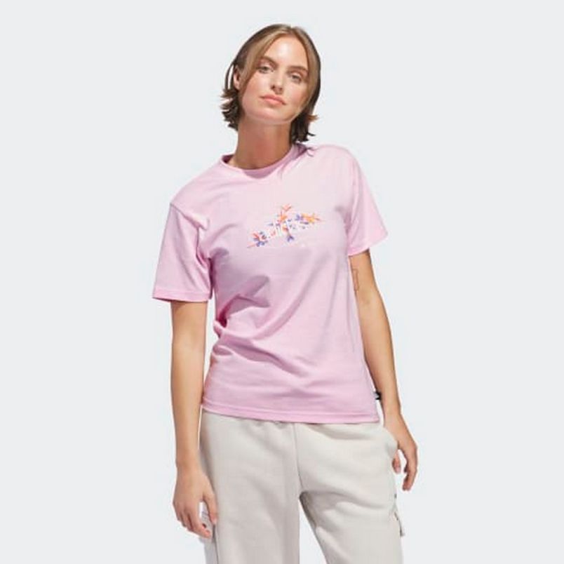 ADIDAS Majica kratak rukav elements radiate floral graphic tee W - JP0114#L